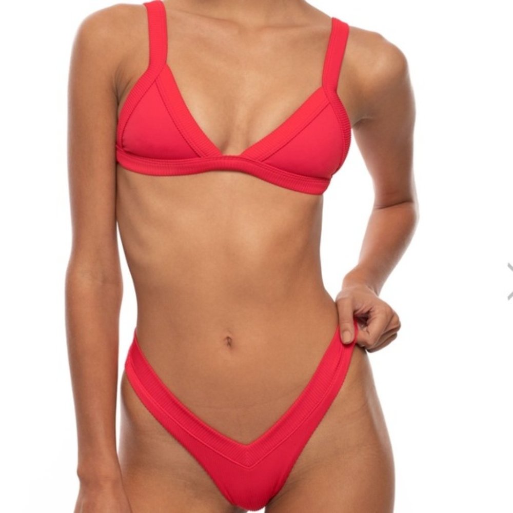 OneOne Swimwear Bikini Top Kameron Red